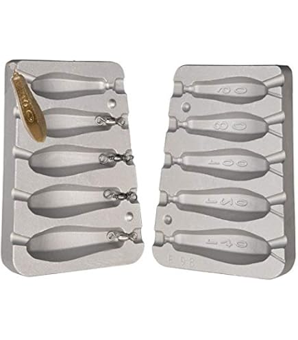 Moule De Pêche Tribolo Lest 80 100 120 140g/pêche En Mer De La Carpe