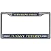 Price comparison product image Dant454ty Funny Submarine Force U.S. Navy Veteran Car & Truck License Plate Frames Chrome License Plate Frame Tag Holder