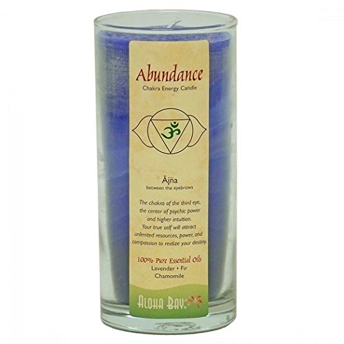 Aloha BayChakra Candle Jar, 11 OZ, Abundance, 11 Ounce