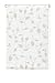 Produktbild GARDINIA Rollo mit Blatt-Motiv zum Klemmen oder Kleben, Tageslicht-Rollo, Blickdicht, Alle Montage-Teile inklusive, EASYFIX Rollo Dekor, Weiß/Natur, 60 x 150 cm (BxH)