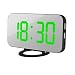 Produktbild LED Digital Wecker mit USB Anschluss für Handy Ladegerät Touch Activited Snooze Snooze großes Display Batterie Sicherung Dimmer (Grün)