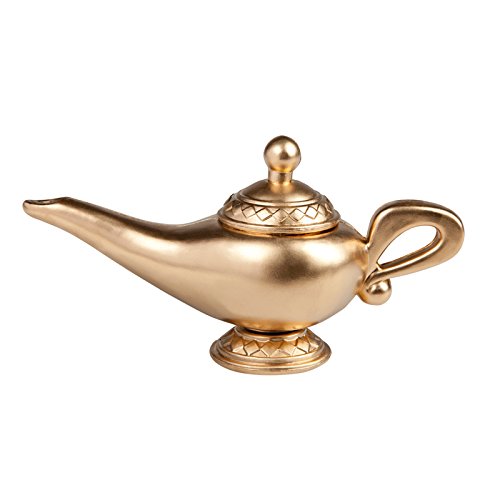 Preisvergleich Produktbild PARTY DISCOUNT Neu Wunderlampe, Gold, 12x23 cm