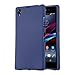 Produktbild Cadorabo Hülle für Sony Xperia Z1 COMPACT - Hülle in Frost DUNKEL BLAU – Handyhülle aus TPU Silikon im matten Frosted Design - Silikonhülle Schutzhülle Ultra Slim Soft Back Cover Case Bumper