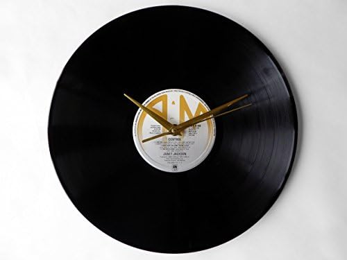 Janet Jackson ''Control'' Vinyl Record Wall Clock