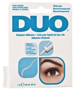 White/Clear DUO Eyelash Adhesive Waterproof Glue 7g .25oz