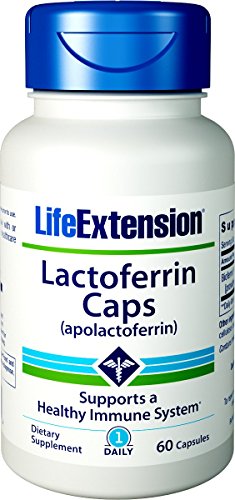 Life Extension Lactoferrin 300mg Capsules, 60-Count by Life Extension