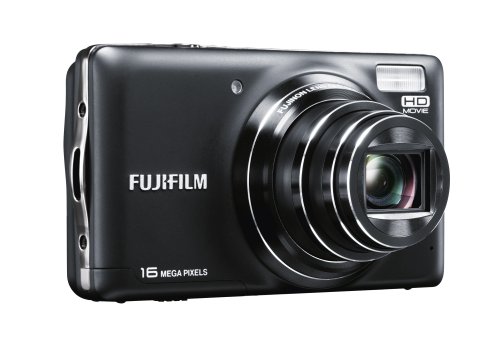 Fujifilm FinePix T400 Digitalkamera (16 Megapixel, 10-fach opt. Zoom, 7,6 cm (3 Zoll) Display, bildstabilisiert) schwarz Fujifilm FinePix T400 Digitalkamera (16 Megapixel, 10-fach opt. Zoom, 7,6 cm (3 Zoll) Display, bildstabilisiert) schwarz