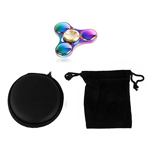 Ruiying Hand Spinner, Fidget Spielzeug Spinner Toy Finger Hand,Aluminium Legierung-Kugellager– Hochgeschwindigkeit 3-9 Minute Spins –Hochwertiges Beständiges Metall– Stresslöser Stress reduzierer Angstzustand ADD ADHS Konzentration Faulenzen Zeitvertreib - 4