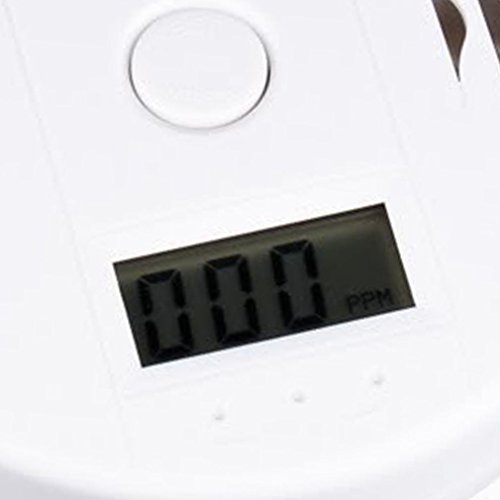 LCD Kohlenmonoxid CO Gasmelder Alarm Melder Detektor Sensor Rauchmelder Carbon Monoxide Gasmelder - 3