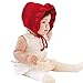 Koly® Baby Infant Newborn Crochet Knit Cap Cute Warm Hat Earmuffs Girl Boy Hat (Red)