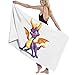 Produktbild fgjfdjj Bath Towel, Spyro Bath Towels Super Absorbent Beach Bathroom Towels for Gym Beach SWM Spa