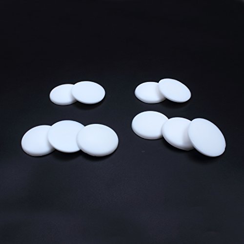 10pcs Wand Protectors Self Adhesive Türgriff Stoßschutz Stopper Rubber Stop- - 4