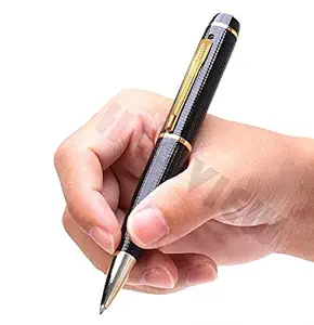 Technoview Spy Camera Mini Hidden Camera Pen HD 1080P,Spy Camera Portable Pocket Camera Support 32GB SD Card (not Included) for Business Meetings and Security - Free Card Reader