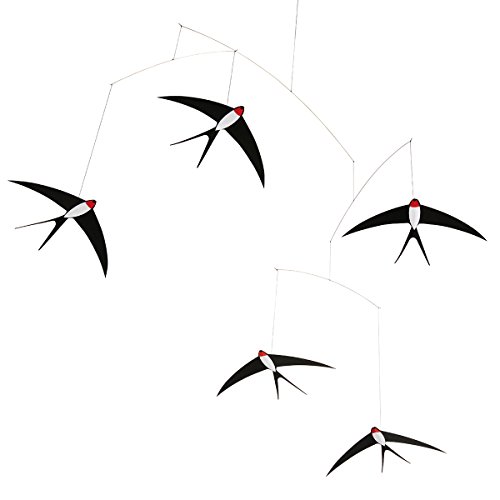Flensted Five Flying Swallows mobile