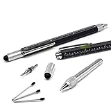 Alintor Multi Pen with Stylus, Multi Functional Pocket Tool, Touch Screen Stylus