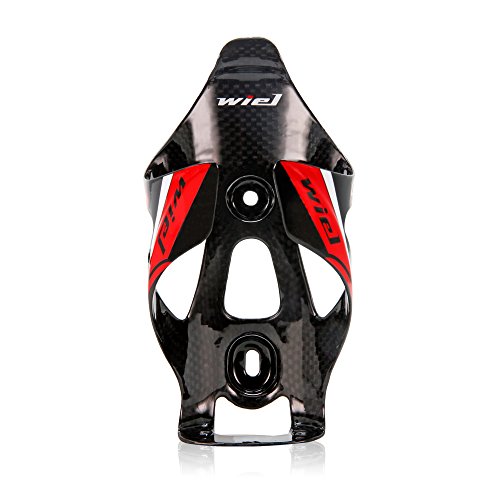 MakeTheOne Carbon Fiber Fahrradflaschenhalter Trinkflaschenhalter Lightweight Wasserflaschenhalter Hochwertig Halterung Flasche Fahrrad für Fahrrad MTB & Road Nur 26g - 5
