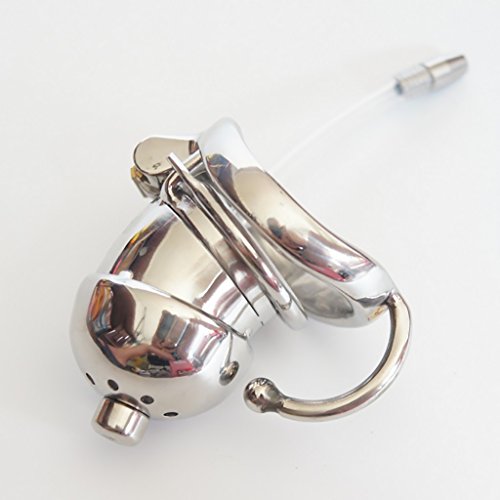 Preisvergleich Produktbild LYN- keuschheitsgürtel Sexspielzeug Keuschheitskäfig, Geschlechtsspielzeug, Edelstahl Metall Keuschheit Schloss Reinigung Hosen Ebay Silikon Kunststoff (Farbe : 40mm)