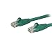 Produktbild StarTech.com Cat6 Ethernet-Kabel - Patchkabel - Snagless Cat5 Kabel - langes Netzwerkkabel - Ethernet-Kabel - Cat6 Kabel grün 1 ft / 30cm