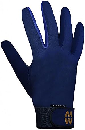 MACWET CLIMATIC LONG CUFF RIDING GLOVES (NAVY, 7)