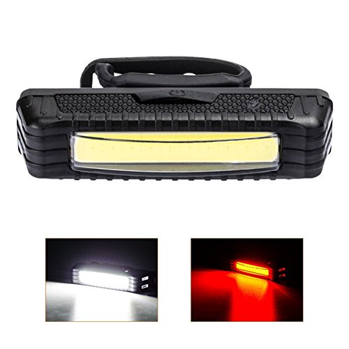 Akale Wiederaufladbare Fahrrad Rücklicht hinteres Rücklicht Helm LED Licht 100 Lumen