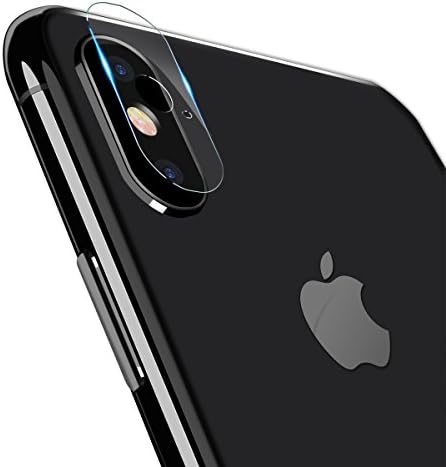 Anskp Back Camera Lens Protector for iPhone X, 3 Pack Ultra-thin High Definition 9H 2.5D Anti-Scratch Tempered Glass Camera Lens Protector Film Guard for iPhone X - Clear