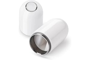 INGJIA Tapa magnética para Apple Pencil, 2 piezas de tapas magnéticas de repuesto para Pencil de primera generación, tapa magnética para Apple Pencil, compatible con Apple Pencil de primera generación