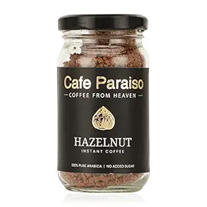 Cafe Paraiso Hazelnut Flavored Instant Premium Arabica Instant Coffee 60g