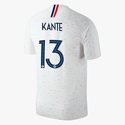 Horrysd France 2018 FIFA World Cup No.13 Kante Men's Away Replica Football Shirt Size S