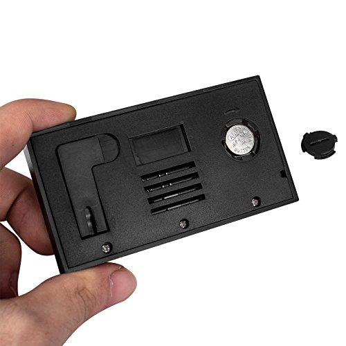 Senweit Mini Digitale Temperatur Luftfeuchtigkeit Versmaß Thermometer LCD Hygrometer Gauge Messung Hoch Präzise Verschiedenen Schwarz - 6