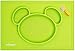 Produktbild Platzdeckchen & Teller aus Silikon 2in1 Smart Bear, Türstopper eingeschlossen/Anti-Rutsch- Essen trennende Platte für Baby und Kinder/3-Sektion Essenplatte und Platzmatte in verschiedenen Farben (Smart Bear, Grün)
