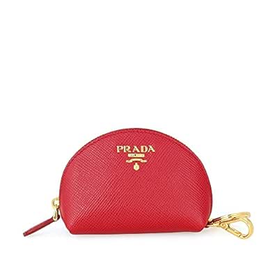 prada saffiano leather coin purse