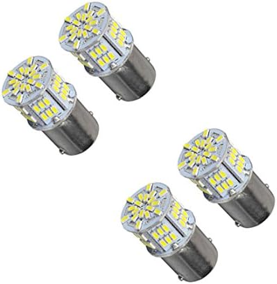 packof 4 650 Lumens 12v-24v 1156 1141 1003 3014 54-EX Chipsets Led Bulb Used For Back Up Reverse Lights,Brake Lights,Tail Lights,Rv light,Xenon White