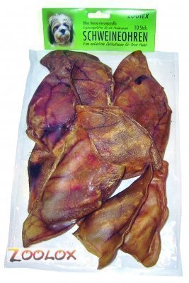 Preisvergleich Produktbild Zootex Schweineohren 400g = 10 Stck