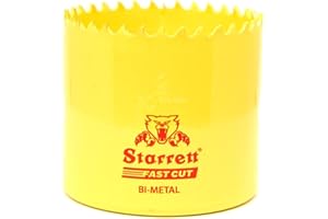 Starrett, corona perforadora Fast Cut, color amarillo, Ø 51 mm – FCH051
