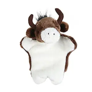 Jokereader Creative Cartoon Hand Puppet Baby Children Child Developmental Plush Doll Toy (Buffalo) for Kids 2-12 Years All Toys