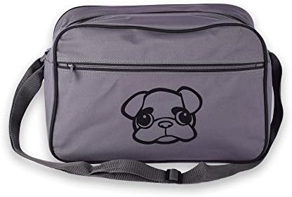 Pug Me Retro Bag Charocal