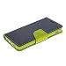 Produktbild Nexus 5 Hülle,COOLKE Mode folio Flip Fall Zwei Farben magnetische e brieftasche Stil Tasche Case für LG Nexus 5 Hülle-Sapphire
