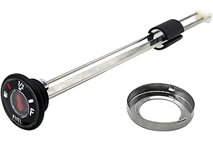 MABUTINGTI Wskaźnik poziomu paliwa pasujący do Kawa-saki Prairie 360 KVF360 Mule 3010 4000 4010 KAF 620 950 mechaniczny wyświetlacz pokrywy zbiornika paliwa