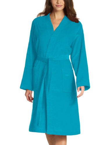 Preisvergleich Produktbild Vossen Damen & Herren Bademantel Dallas Turquoise l