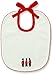 Rachel Riley Baby-Boys Soldier Emb Bib Neckerchief, Red, One Size