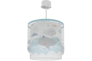 Dalber 61172T E27 Children's Room Ceiling Light Whale Dreams Whale Dreams Whale Blue Animals