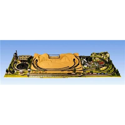 Preisvergleich Produktbild 81970 - NOCH - Anbauteil rechts 100 x 120cm