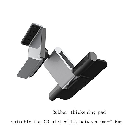 Universal smartphone CD slot Car mobile phone Holder Air Vent Mount culla per iPhone Samsung per tutti i 3.5Â â€“Â 14Â cm Phone