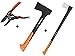 Produktbild Gartenpaul Set: FISKARS Spaltaxt X27 - XXL + FISKARS Universalaxt X10 - S + GARTENPAUL Gartenschere Amboss R1