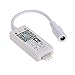 Price comparison product image LED WiFi Controller DC5-28V RGB Smart Working with Alexa Android/iOS Mobile Phone App 16 Million Colors 20 Dynamic Modes Sound Activated Static Color Changing for LED Strip Light