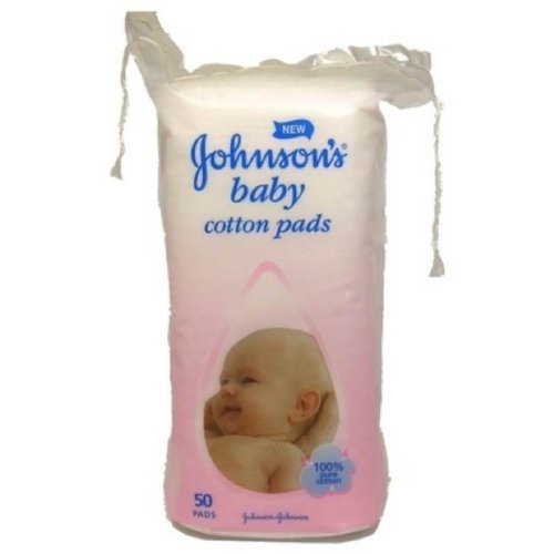 Johnson'S Baby Cotton Pads 50Pack - Pack Of 3