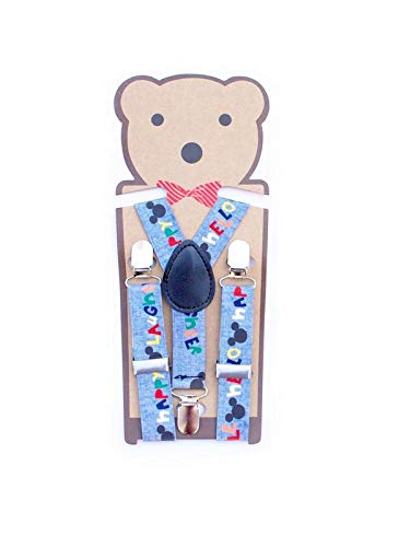 KidofashAdjustable Y-Back Elastic Suspender for Babies, Kids, Boys & Girls (Suitable for upto 8 Years Old) (9 Colour Options)