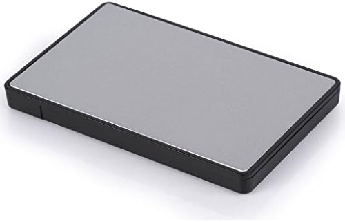 (MasterStor Lifetime Warranty) Portable Caddy Enclosure USB 3.0 for PS3 External Hard Disk Drive Super-Fast 2.5-inch SATA Desktop Laptop (Silver)