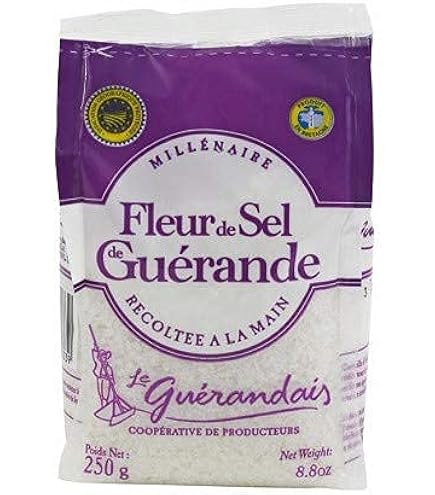 LE GUERANDAIS - LE GUÉRANDAIS FLEUR DE SEL SAC 250G - LOT DE 3