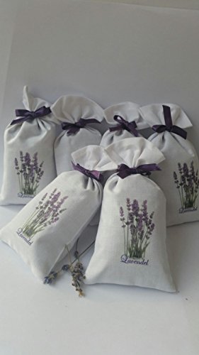 6 x Lavendelsäckchen mit getrocknete 100% Natürlichem Lavendel von Kroatien - 4